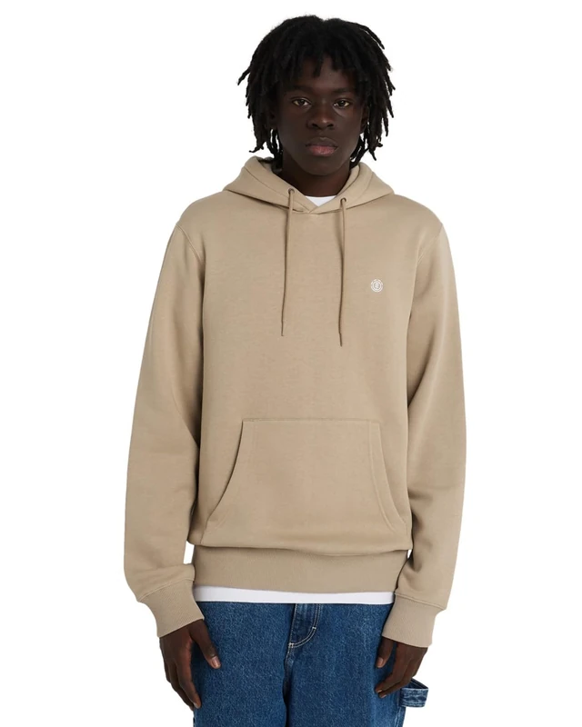 Element Hoodie ICON EMBROIDERY PO Mens Beige