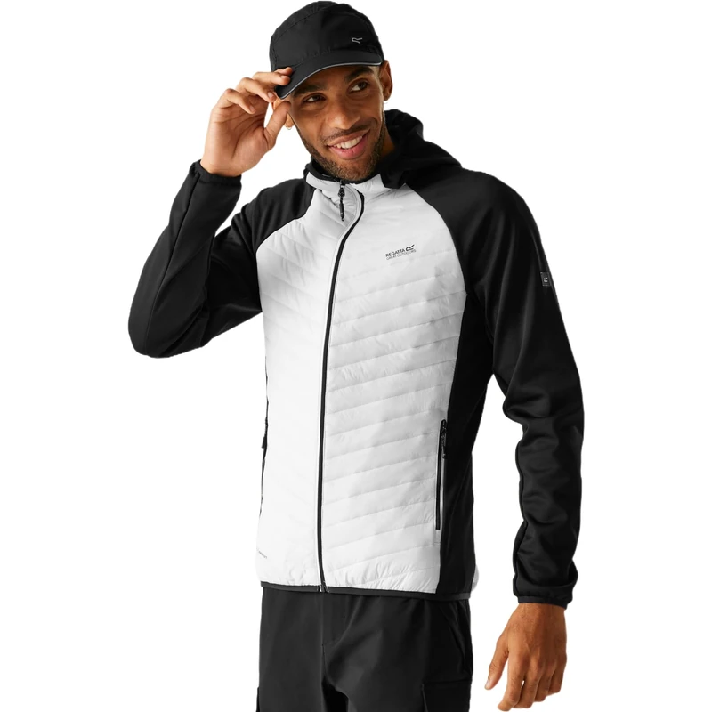 Regatta Mens Andreson Hybrid Jacket Padded Lightweight Stretch Winter Layer Top