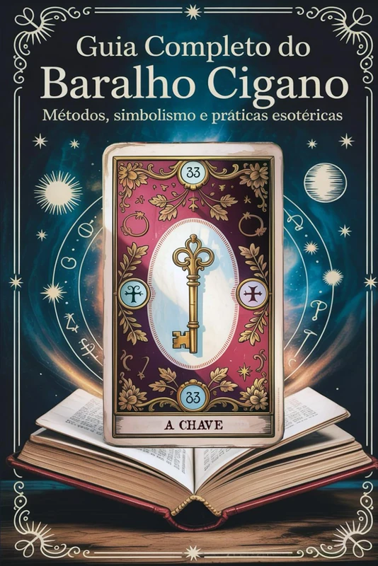 Guia Completo do Baralho Cigano - Métodos, Simbolismo e Práticas Esotéricas: Interpretação Avançada e Terapêutica das Cartas do Baralho Cigano - Image 1