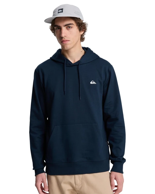 Quiksilver Hoodie BASIC HOODIE YOUNG MEN Mens Black