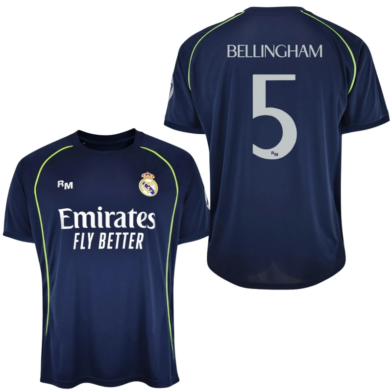 Real Madrid Adult Away Shirt 25-26 Shirt Unisex Adult