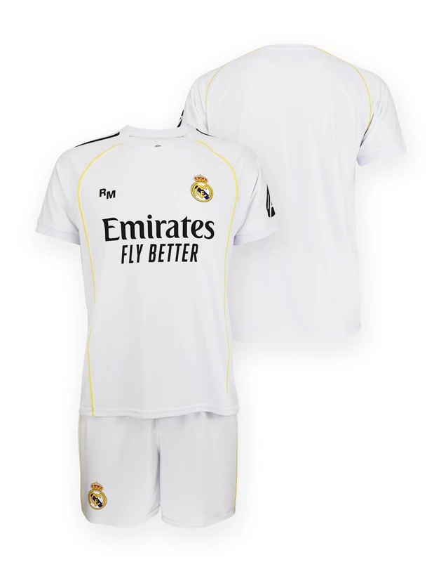 Real Madrid Children's Home Kit 25-26 Shirt Unisex Children