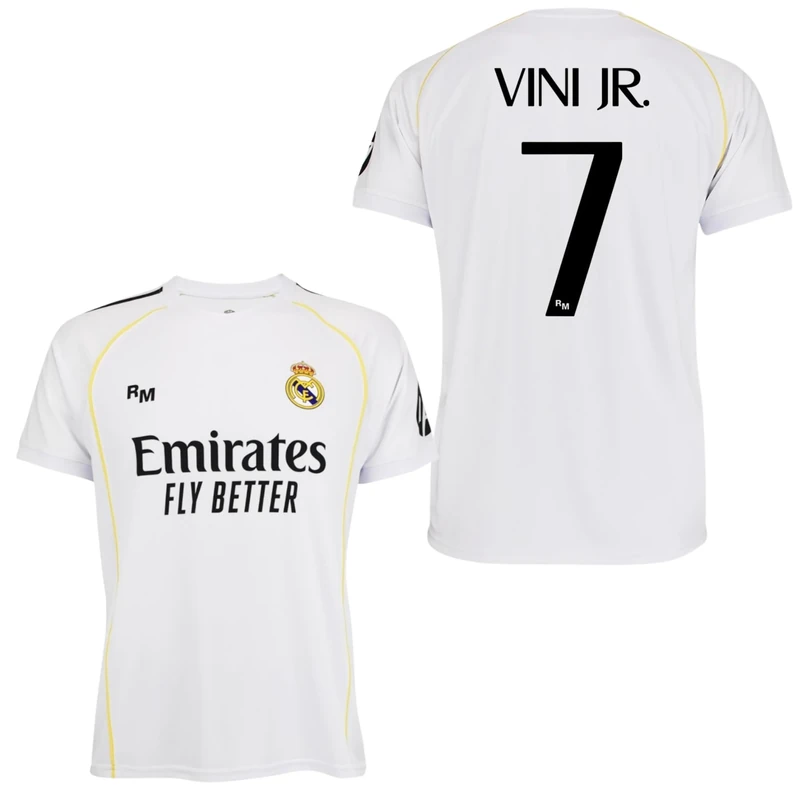 Real Madrid Adult Home Shirt 25-26 Shirt Unisex Adult