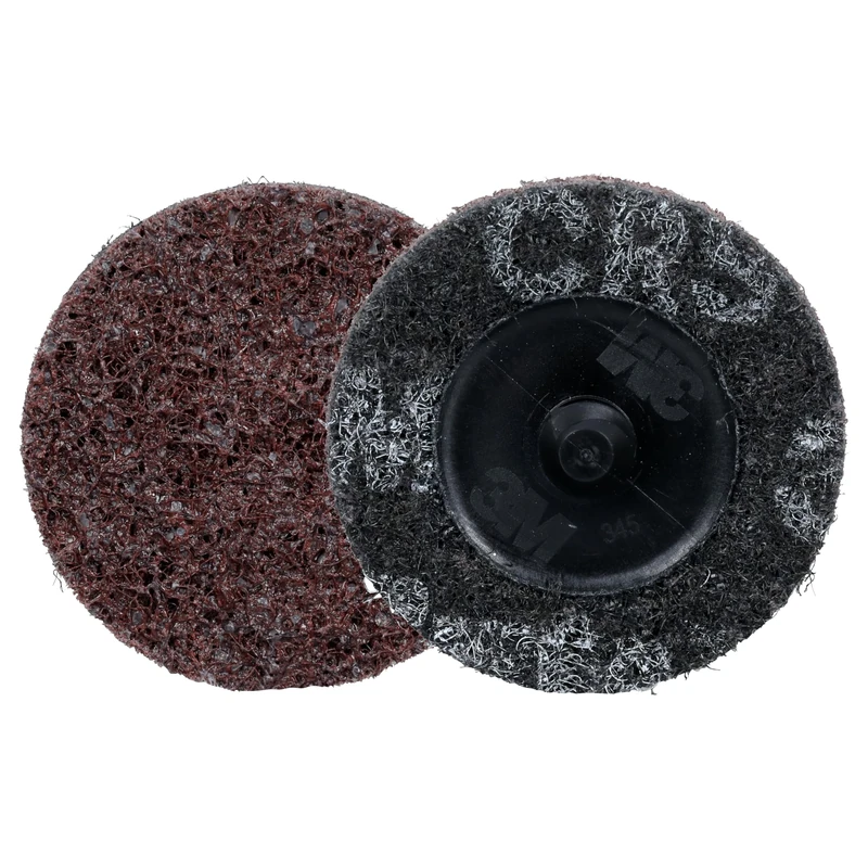 Scotch-Brite Roloc Precision Heavy Duty Surface Conditioning Disc, HD-DR, Coarse 120+, TR, 51 mm