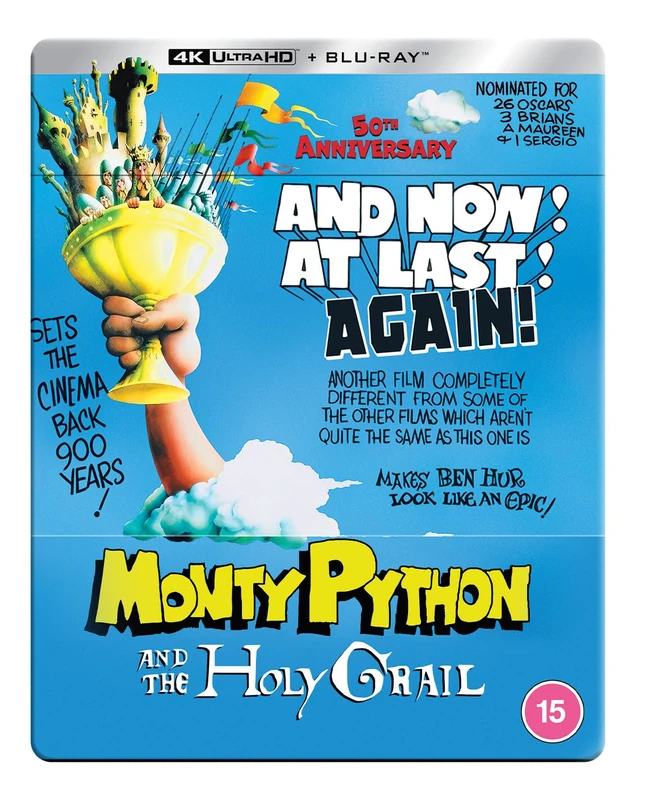 Monty Python and the Holy Grail STEELBOOK [Blu-ray] [Region A]