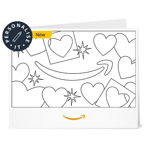 Amazon Gift Card - Print at Home - Papercut Hearts (Personalize It)
