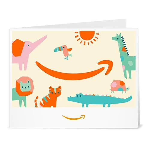 Amazon Gift Card - Print at Home - Zoo Animals