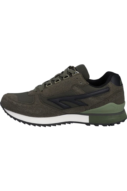 Hi-Tec Male Silver Shadow Shoes, Olive, 7