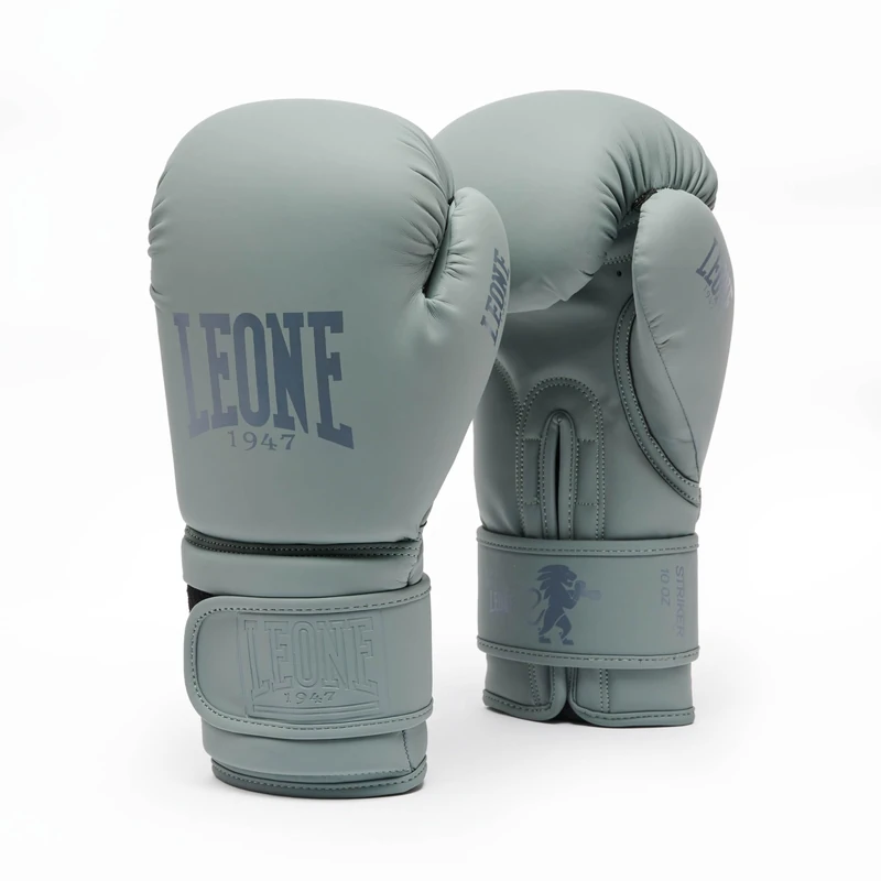 LEONE 1947 STRIKER Boxing Gloves - Light Grey 16 - GN059