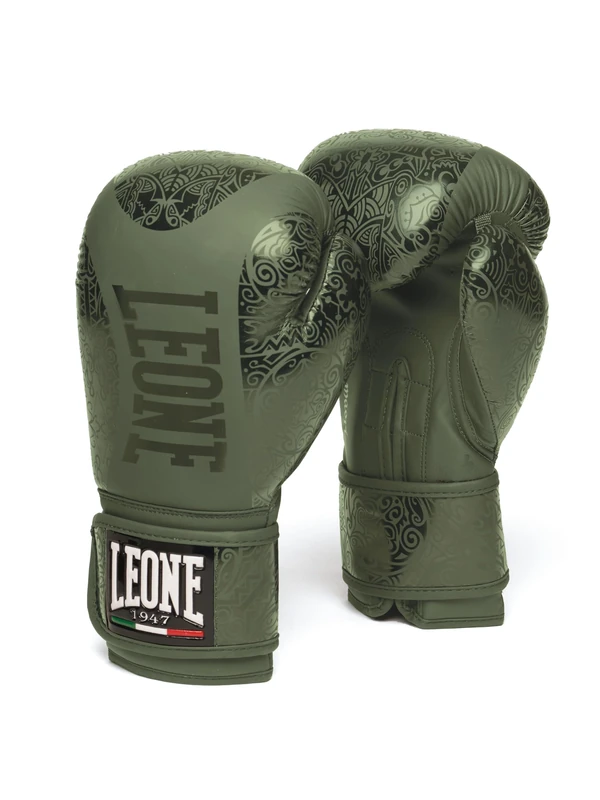 LEONE 1947 Maori Boxing Gloves green 16 - GN070