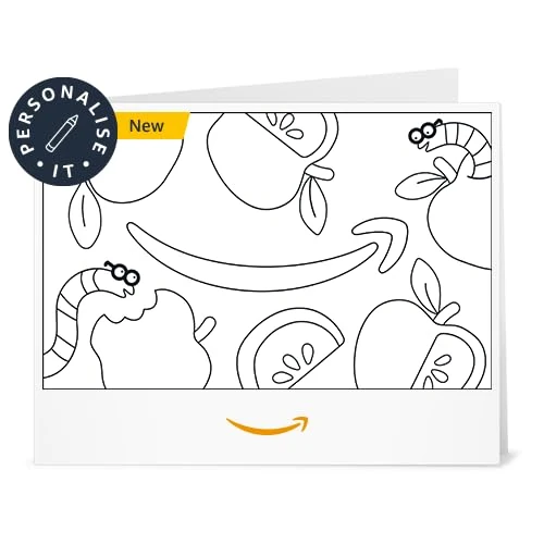 Amazon Gift Card - Print at Home - Smart Apples (Personalize It)