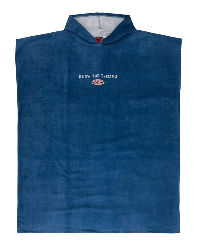 Billabong Beach poncho MENS HOODED TOWEL Mens Blue
