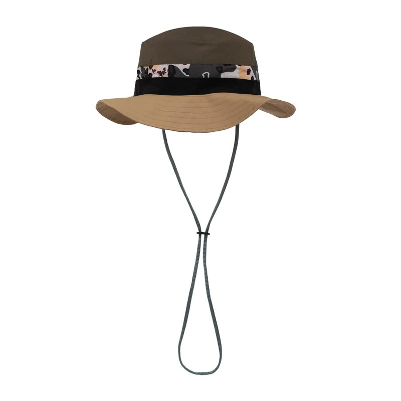 Buff®| Cap Explore Booney Adjustable, Comfortable, UPF 50 Protection, Outdoor, Explore, Elastic, Adventure, Men, Women S/M Multicolor Dark Brown
