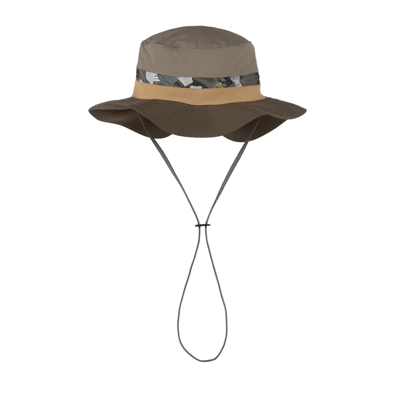 Buff®| Cap Explore Booney Adjustable, Comfortable, UPF 50 Protection, Outdoor, Explore, Elastic, Adventure, Men, Women L/XL Light Brown