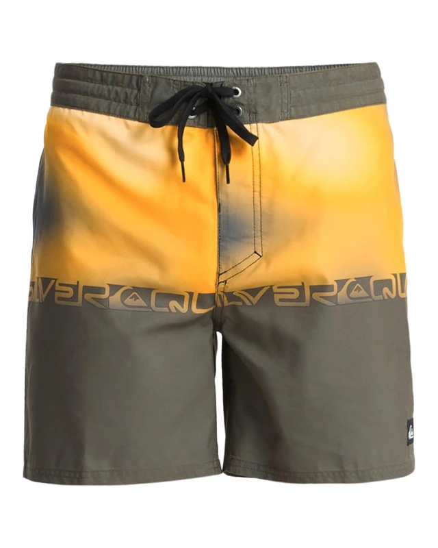 Quiksilver Men's Everyday Half Jam 16 Board Shorts, Grape Leaf WORDBLOCK, 28W