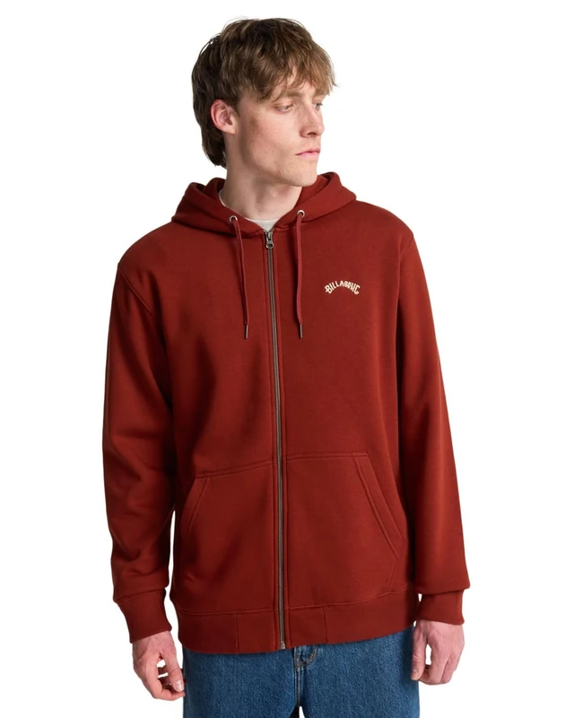 Billabong Zip Hoodie ARCH ZH Mens Red