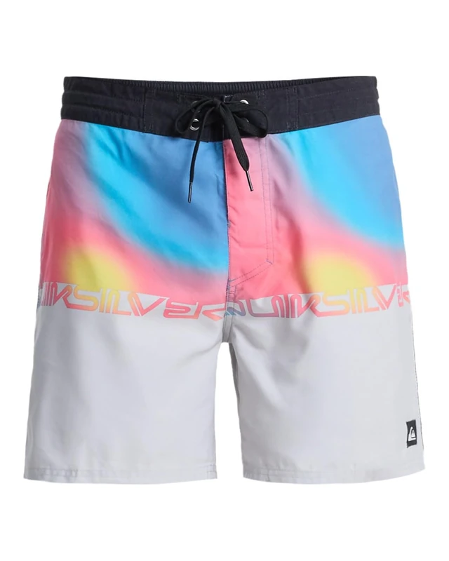 Quiksilver Men's Everyday Half Jam 16 Board Shorts, Microchip WORDBLOCK, 36W