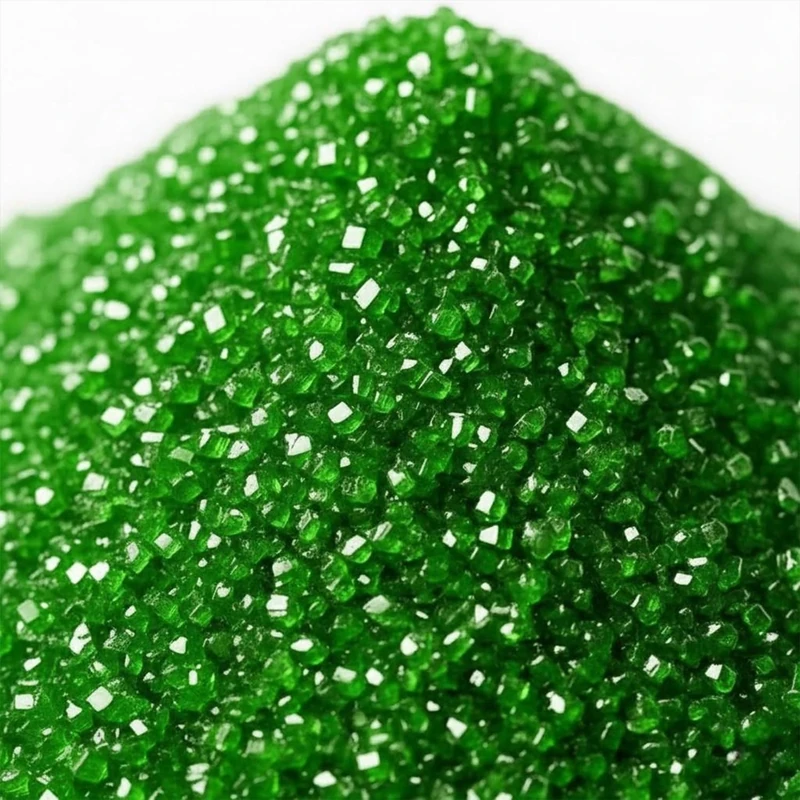 Lozadia 100g St. Patrick’s Edible Green Crystal Sugar Sprinkles Sanding Sugar Sprinkles Cake Decorations Cupcake Cookies Doughnut St. Patrick’s Day Sparkling Crystal Sading Sprinkle (Green)