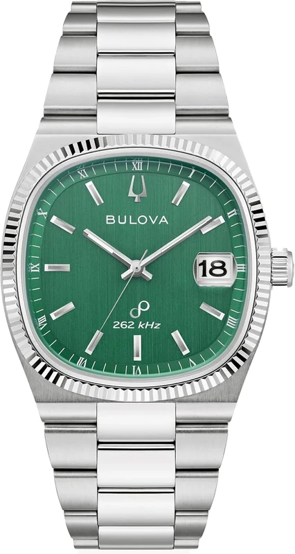 Bulova Men's Analogue Quartz Watch with Stainless Steel Strap 96B439