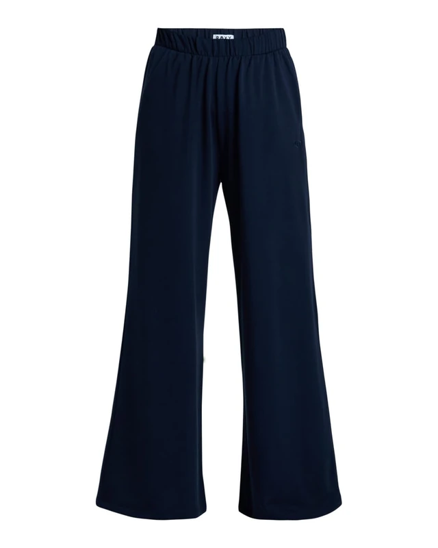 Roxy Lounge Wide Leg Jogger Surfing by Sunlight Womens Black L