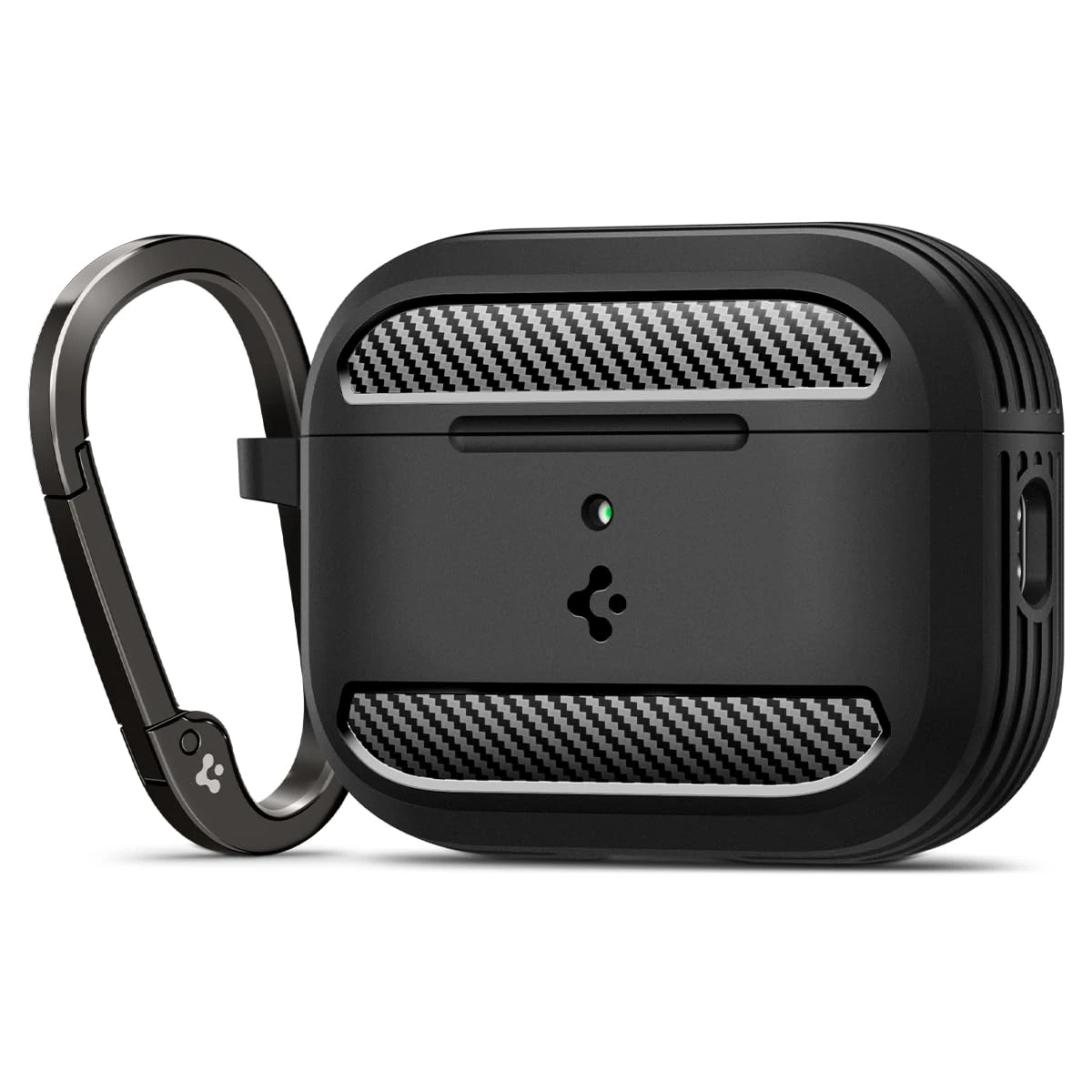 Spigen Rugged Armor Case Compatible with Airpods Pro 3 (2025) - Matte Black