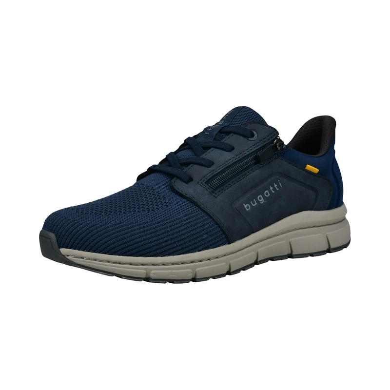 bugatti Mens Lace-Up Shoes 332-AOS05, Dark Blue, 45 - Image 1
