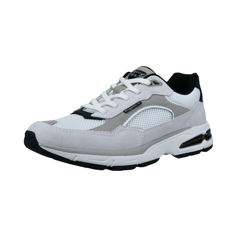 bugatti Men's Sneaker-322-AOX02, White, 41