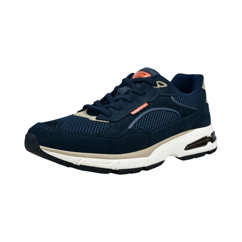 bugatti Mens Sneaker-322-AOX02, Dark Blue, 46