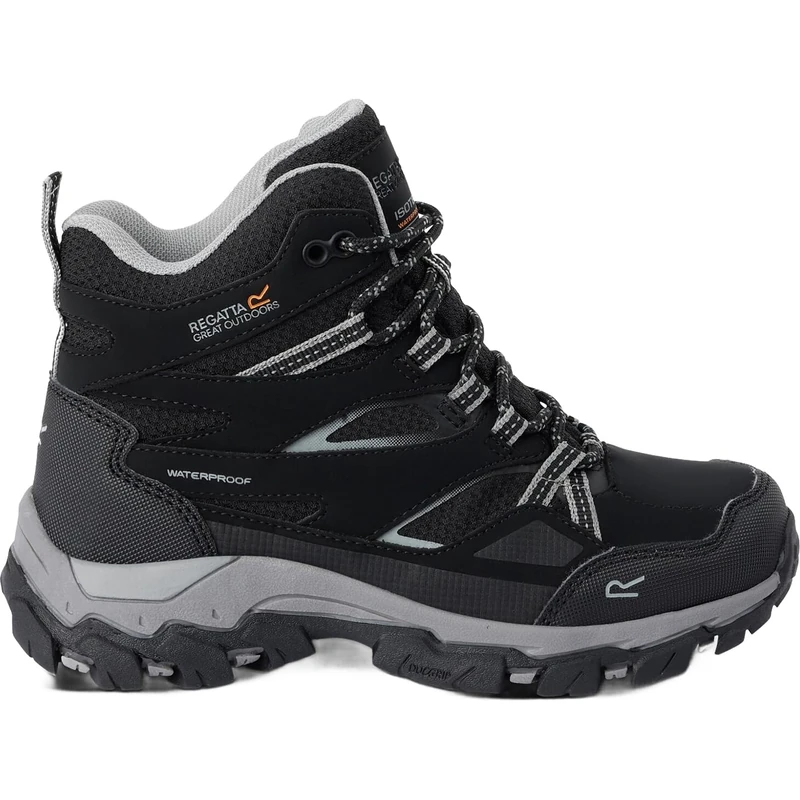 Regatta Kids Holcombe III Walking Ankle Boots Water Resistant Padded Hiking Footwear
