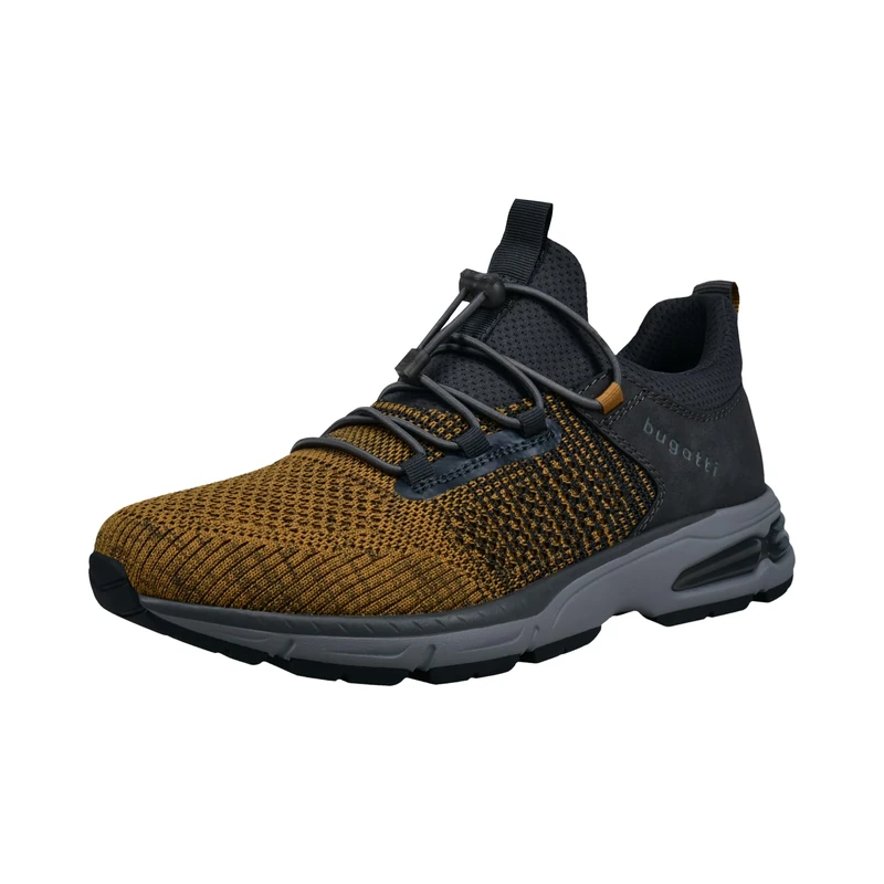 bugatti Men's Trainers 322-AOX60, Yellow/Dark Grey, 42