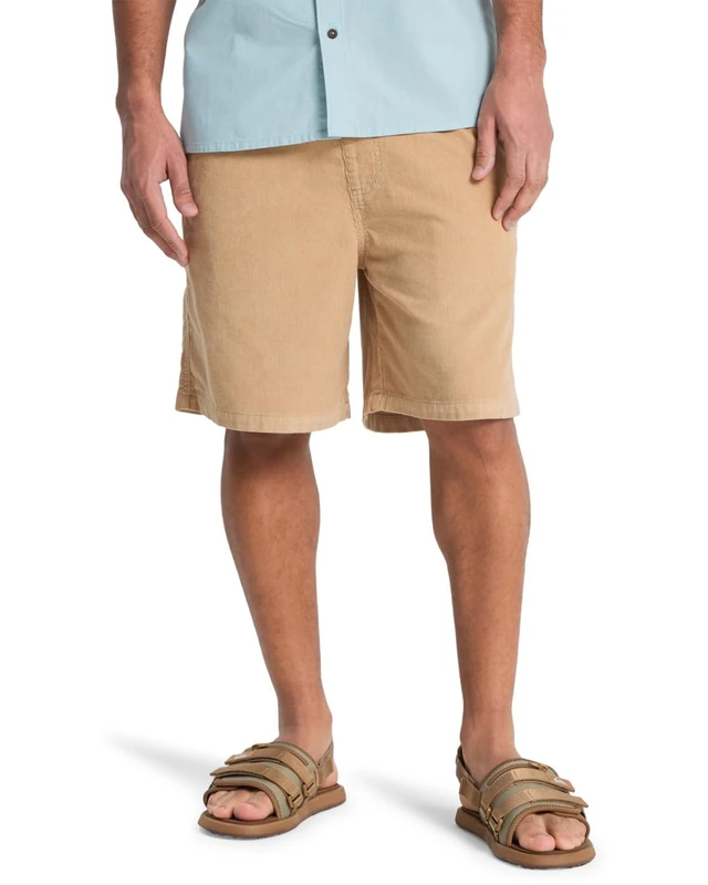 Quiksilver Corduroy Walkshorts Taxer Cord WS Mens Brown