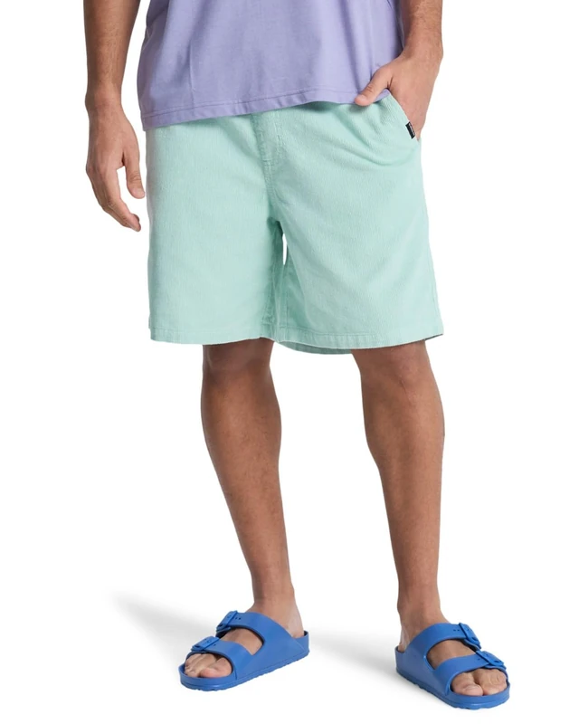 Quiksilver Corduroy Walkshorts Taxer Cord WS Mens Blue