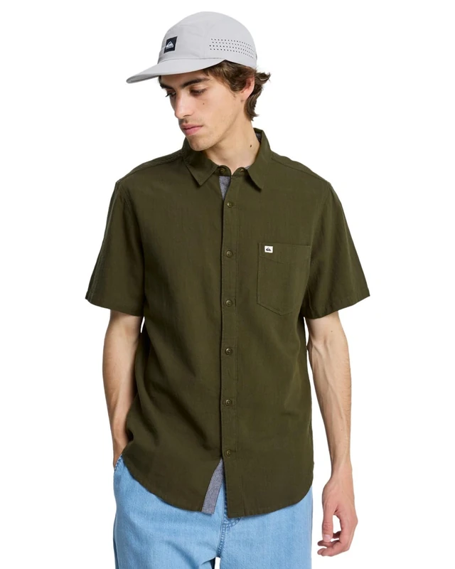 Quiksilver Men's Time Box T-Shirt, Grape Leaf, XXL - Image 1