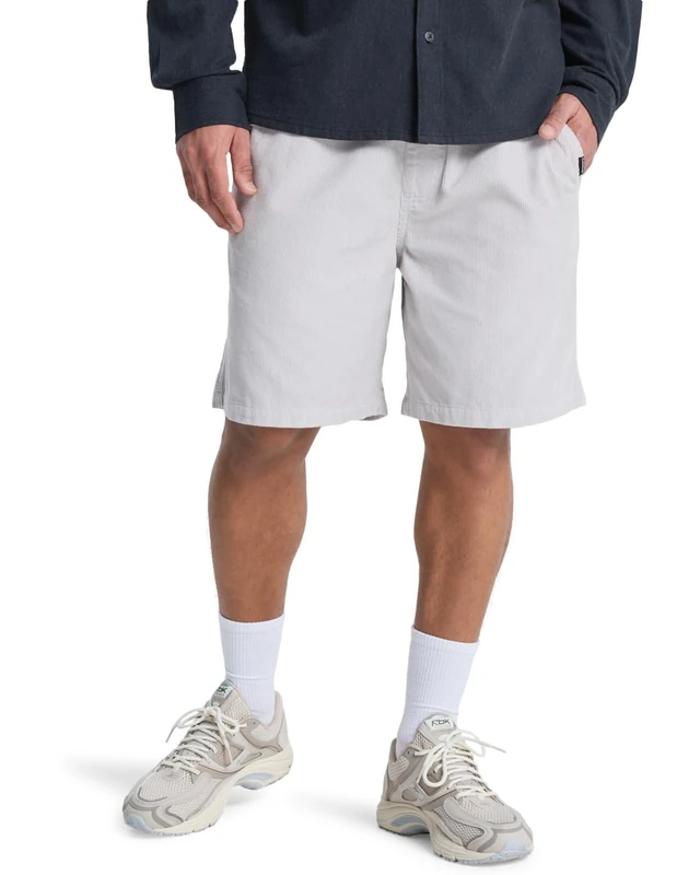 Quiksilver Corduroy Walkshorts Taxer Cord WS Mens Grey