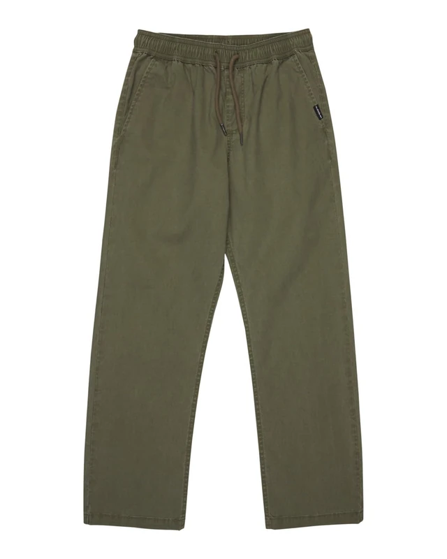 Quiksilver Straight Fit Pants Taxer Pant Youth Boys Brown