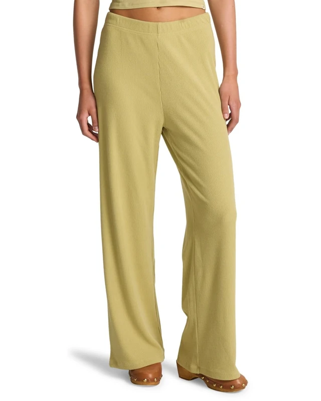 Billabong Full Length Trousers Keep IT Straight Womens Green
