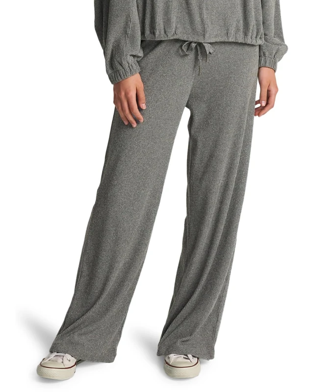 Billabong Full Length Trousers Keep IT Straight Womens Grey