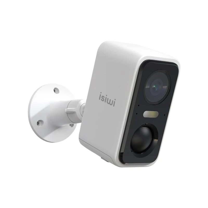 Isiwi Flip Camera Wireless Battery 3MP Outdoor Colour Night Vision Camcorder Surveillance Human Detection Two-Way Audio IP65 MicroSD Interchangeable Battery 5200mAh ISW-BBTR-3M