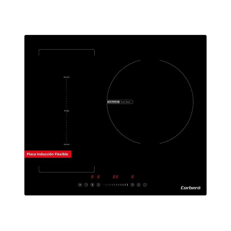 Corbero CCIG373FLEX Induction Plate - 60cm 7200W 3 Zones