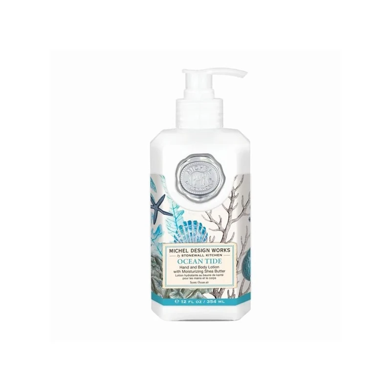Michel Design Works Ocean Tide Hand and Body Lotion, 354 ml, Shea Butter and Aloe Moisturiser