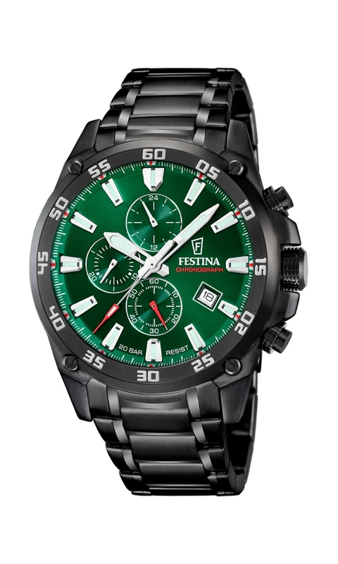 Festina F20735-2 Mens Timeless Chronograph Watch - Image 1