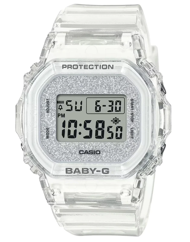 Casio Women's Digital Quartz Watch with Plastic Strap BGD-565GC-7ER