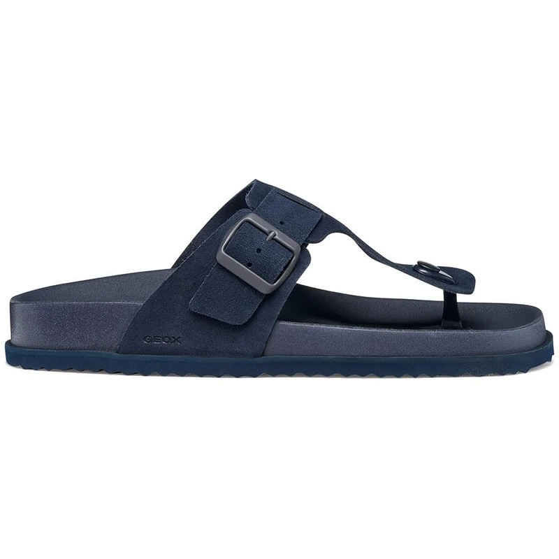 Geox Men's U PARNAIBA B Sandal, Navy, 42 EU