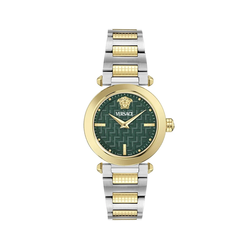 Versace Women's Analogue Swiss Quartz Watch with Stainless Steel Strap VE5B00525