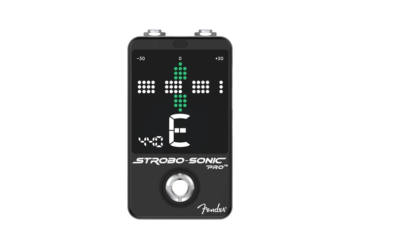 Fender Strobo-Sonic Pro™ Tuner Pedal - Suitable for Electric Guitars & Basses