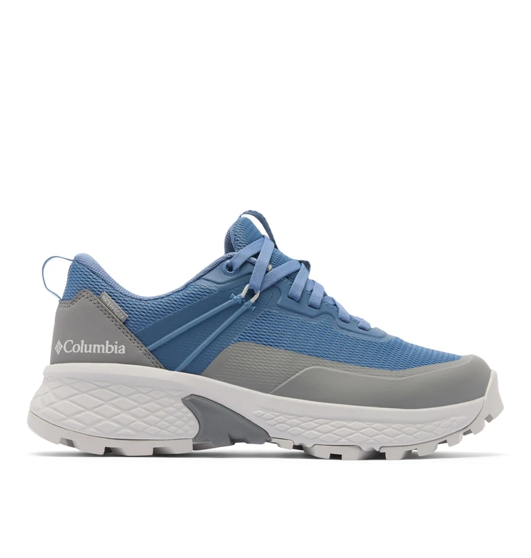 Columbia Women's Tellurix Peak WP, Low Rise Trekking and Hiking Shoes, Blue Dusk/Grey Ice, 5 Regular