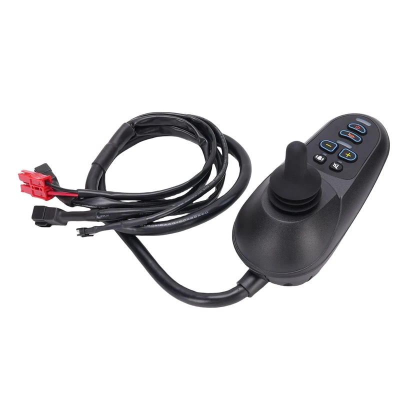 Oreilet Electric Power Wheelchair Controller Joystick, Stable Control, Versatile Accessory with Compatibility, 50A Universal with High Current Magnetic Brake Connector, Ergonomic