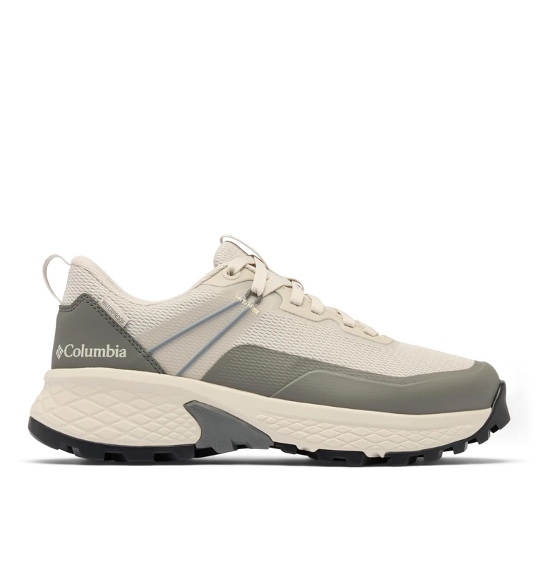 Columbia Women's Tellurix Peak WP, Low Rise Trekking and Hiking Shoes, Cloud Grey/Charcoal, 6 Regular