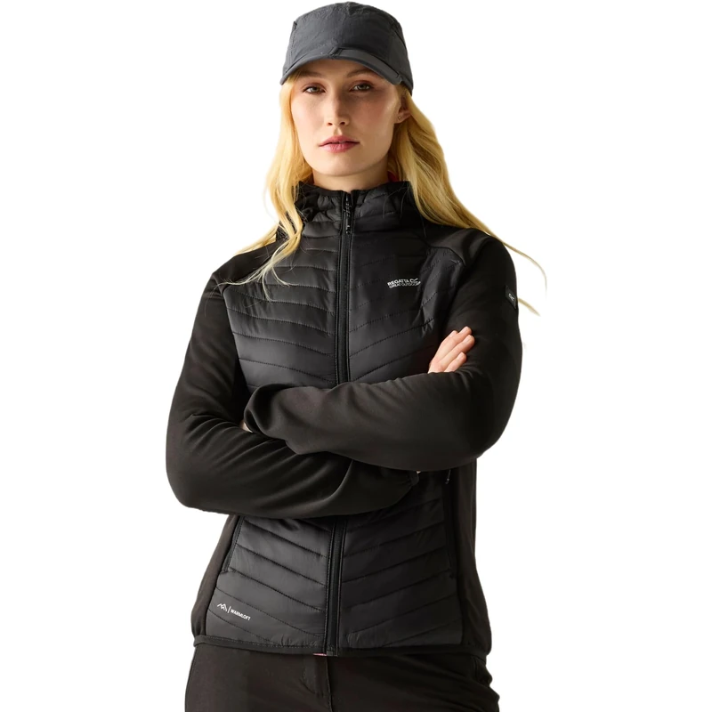 Regatta Womens Anderson Hybrid Jacket Padded Lightweight Stretch Winter Layer Top