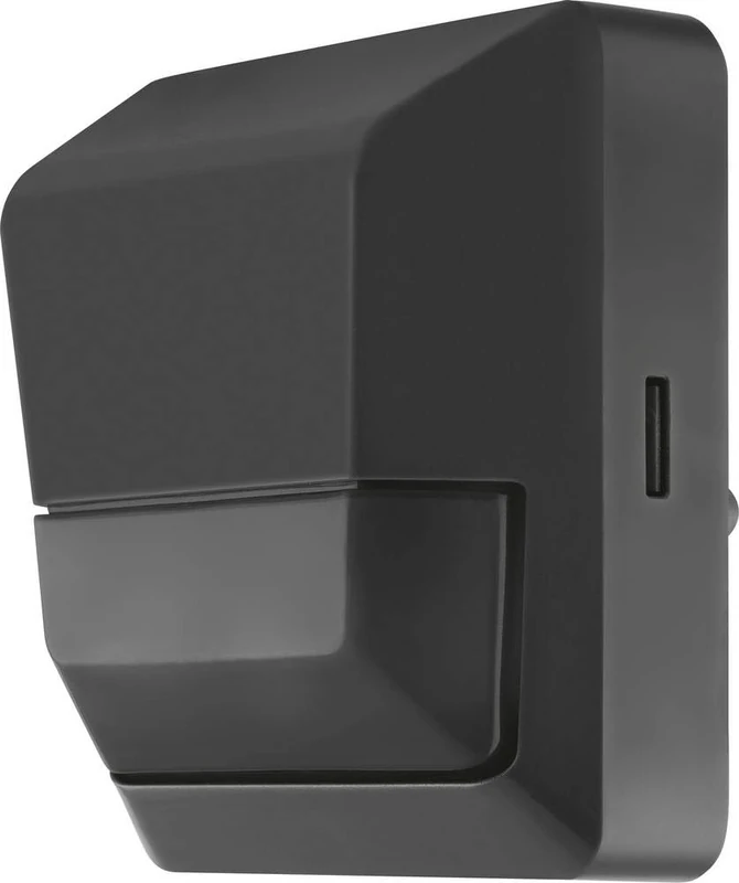 OSRAM SENSOR Wall light with 180° motion sensor and light for ceiling mounting dark grey, IP55 protection, for entrance areas